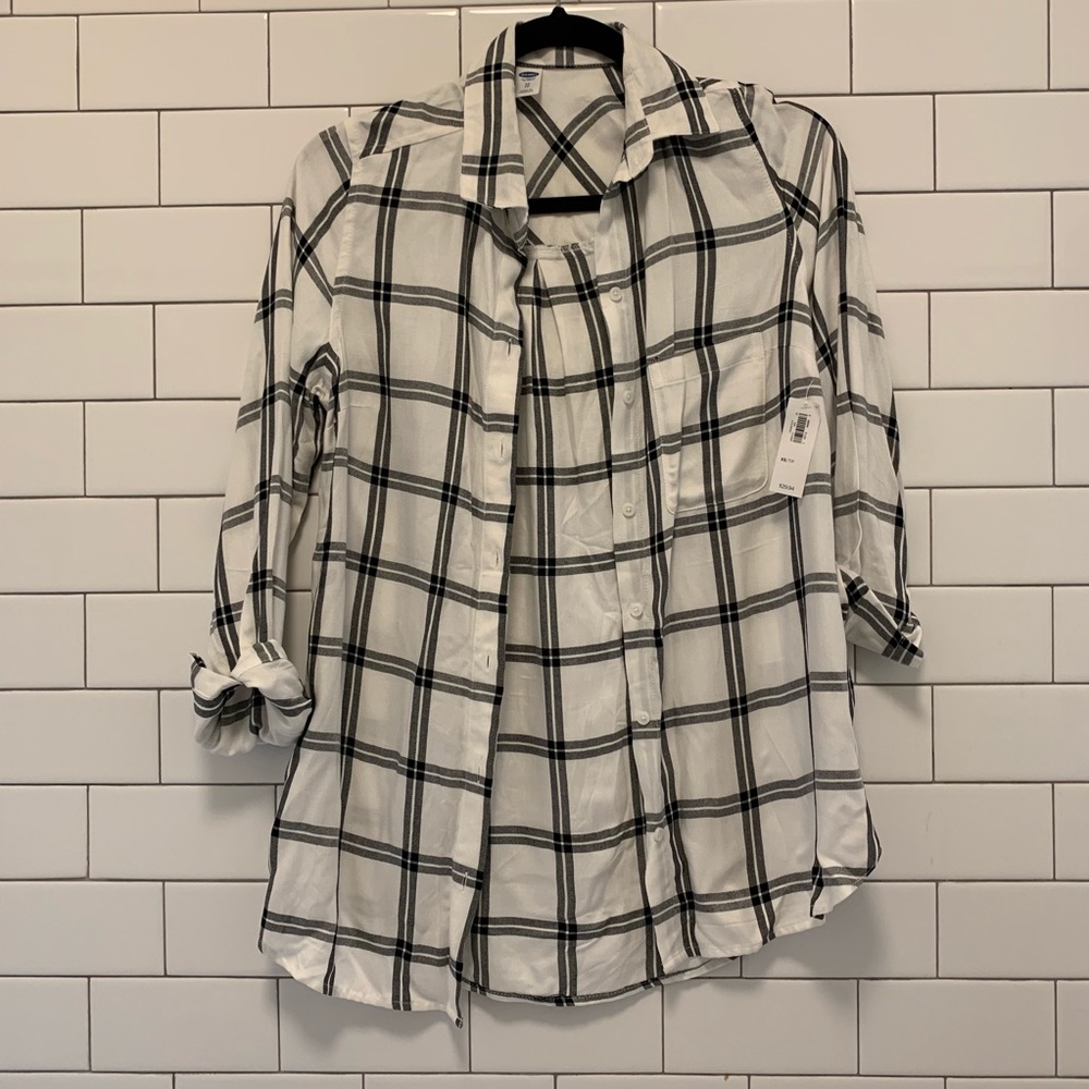 Old Navy flannel. NEW with tags